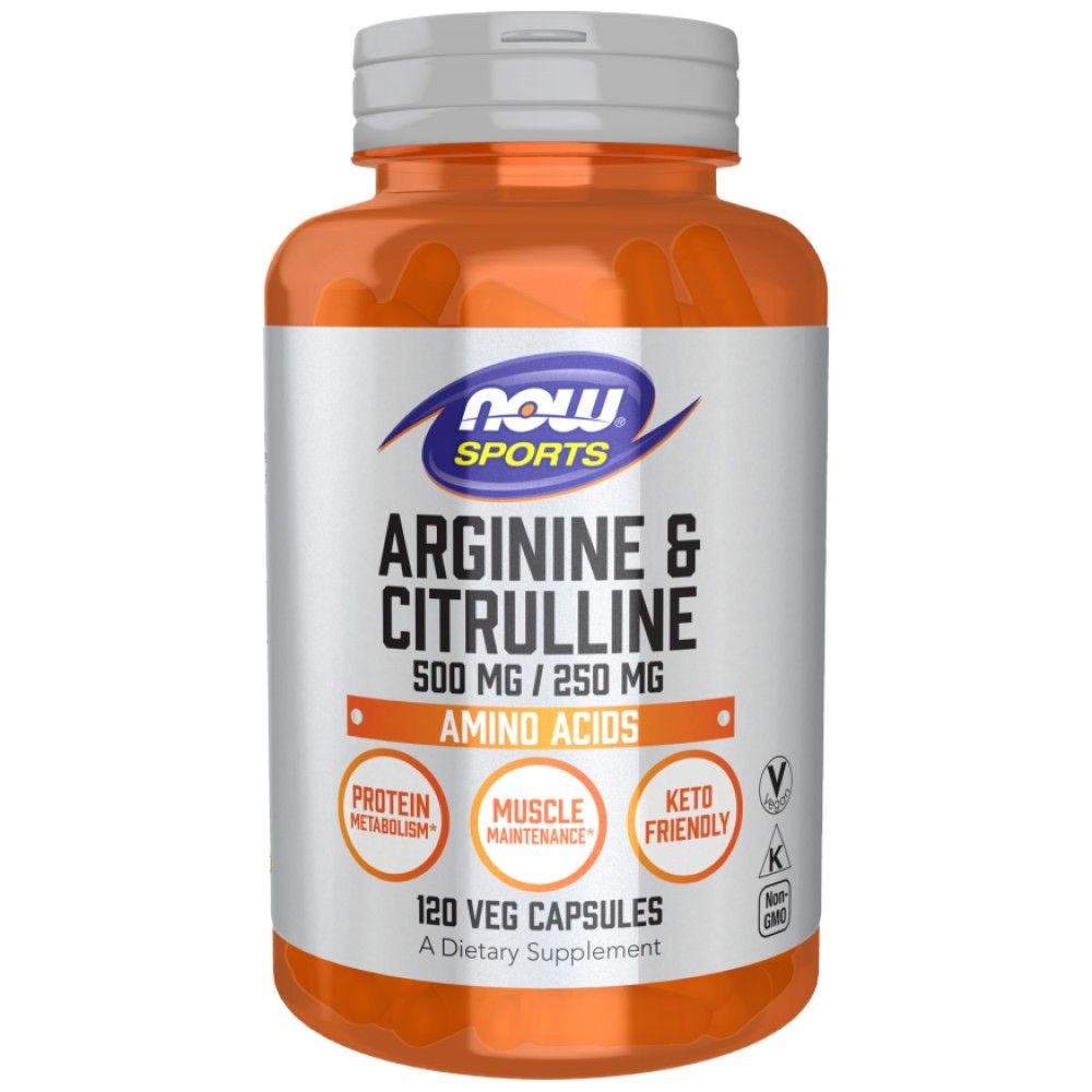 Arginina si Citrulina - 240 capsule