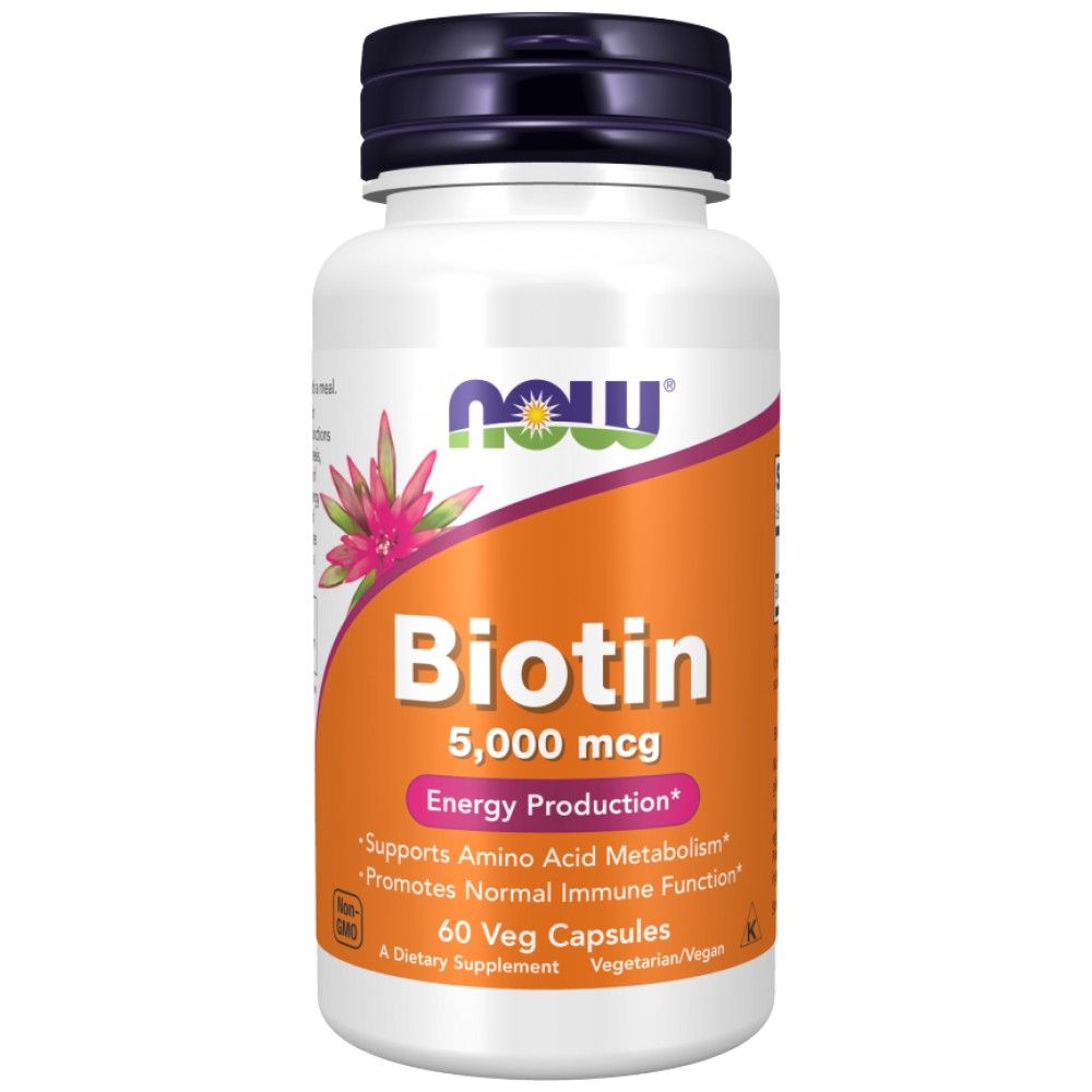 Biotin 5000 mcg - 60 capsule
