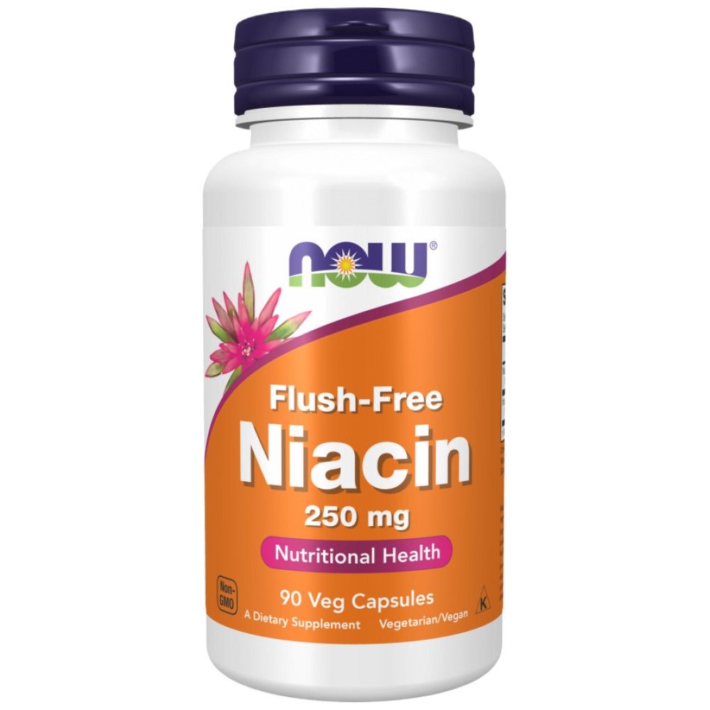 Niacin fără flush 250 mg - 90 capsule