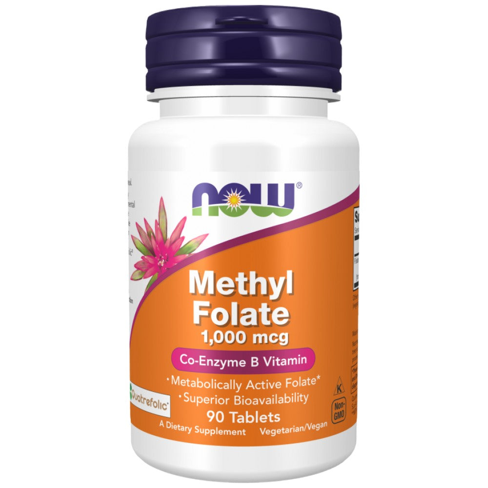 Folat de metil 1000 mcg - 90 tablete