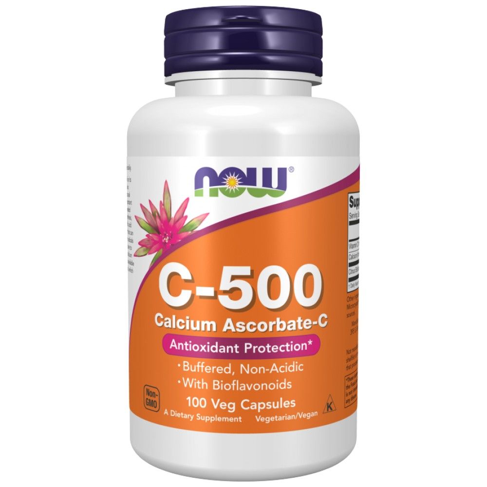 Vitamina C-500 | Calciu Ascorbat -C - 100 de capsule