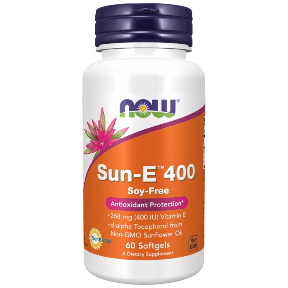 Vitamina E / Sun-E 400 UI - 60 capsule de gel
