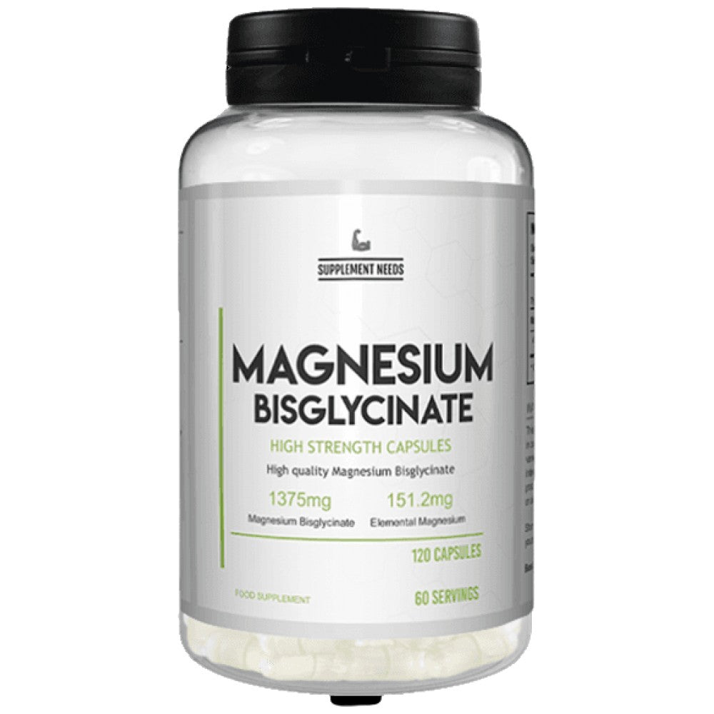 Bisglicinat de magneziu 151 mg - 120 capsule