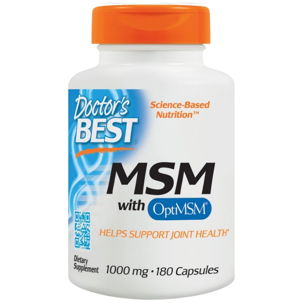 BEST MSM 1000mg | Cu OptiMSM - 180 capsule