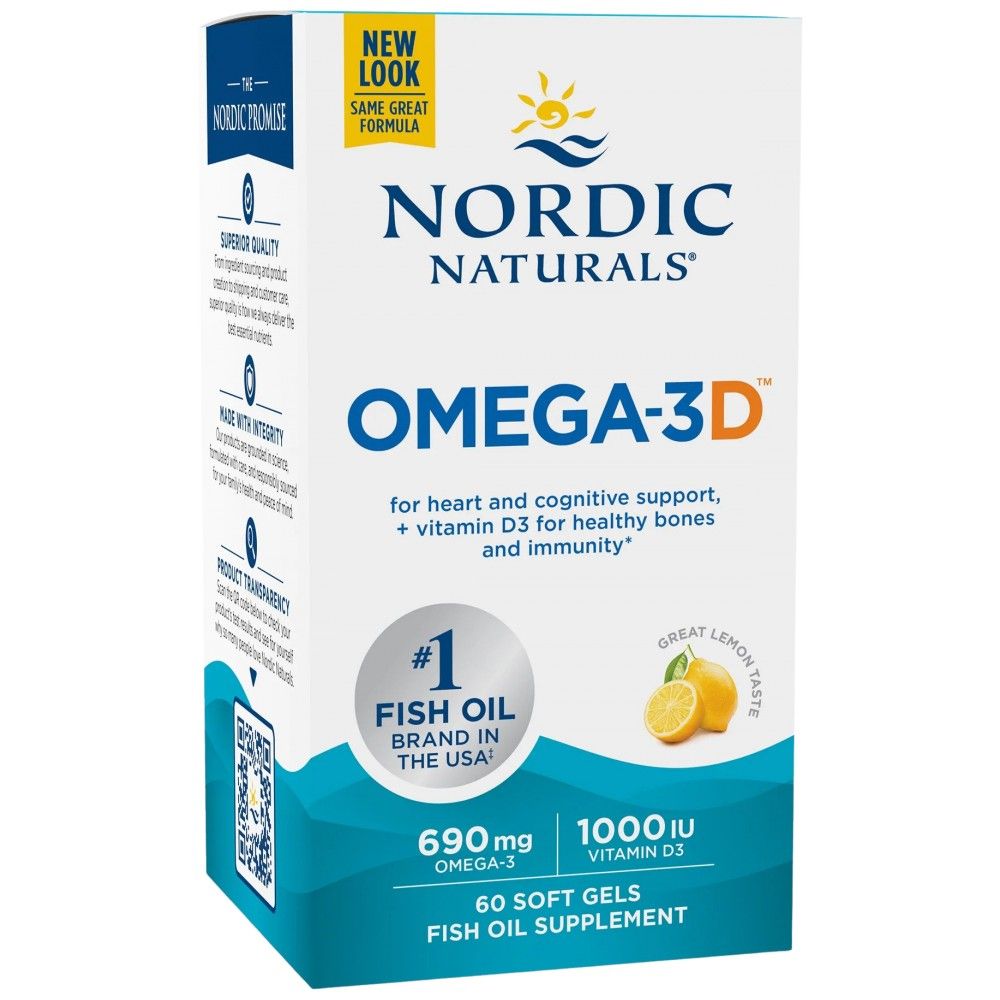 Omega-3D 690 mg - 60 capsule moi