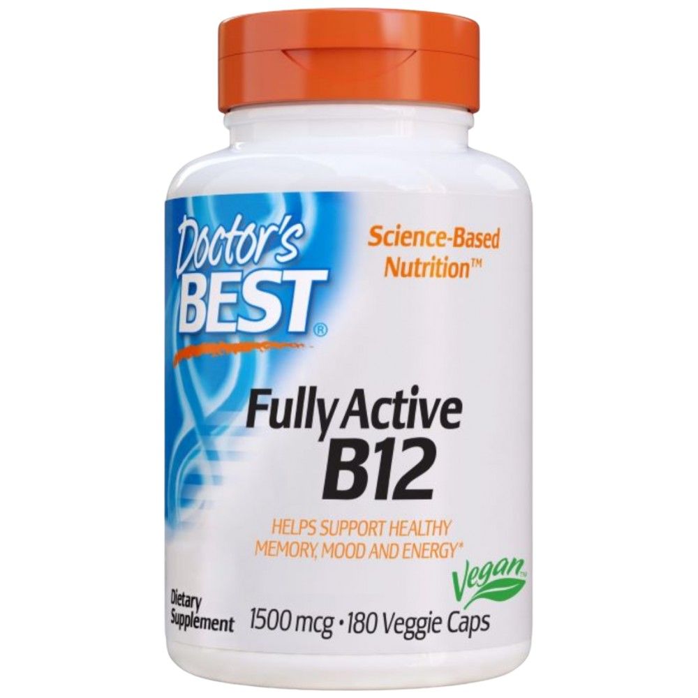 BEST complet activ B12 / metilcobalamină 1500 mcg - 180 capsule
