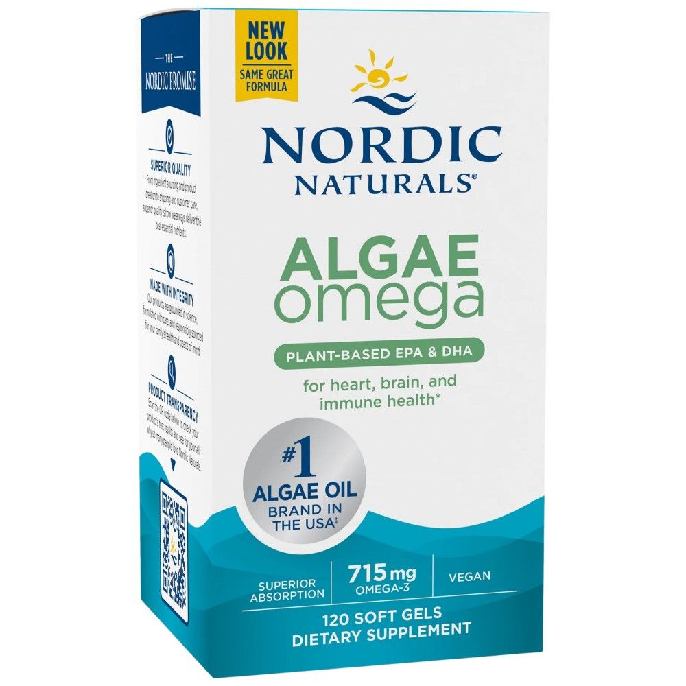 Alge Omega 715 mg - 120 capsule de gel
