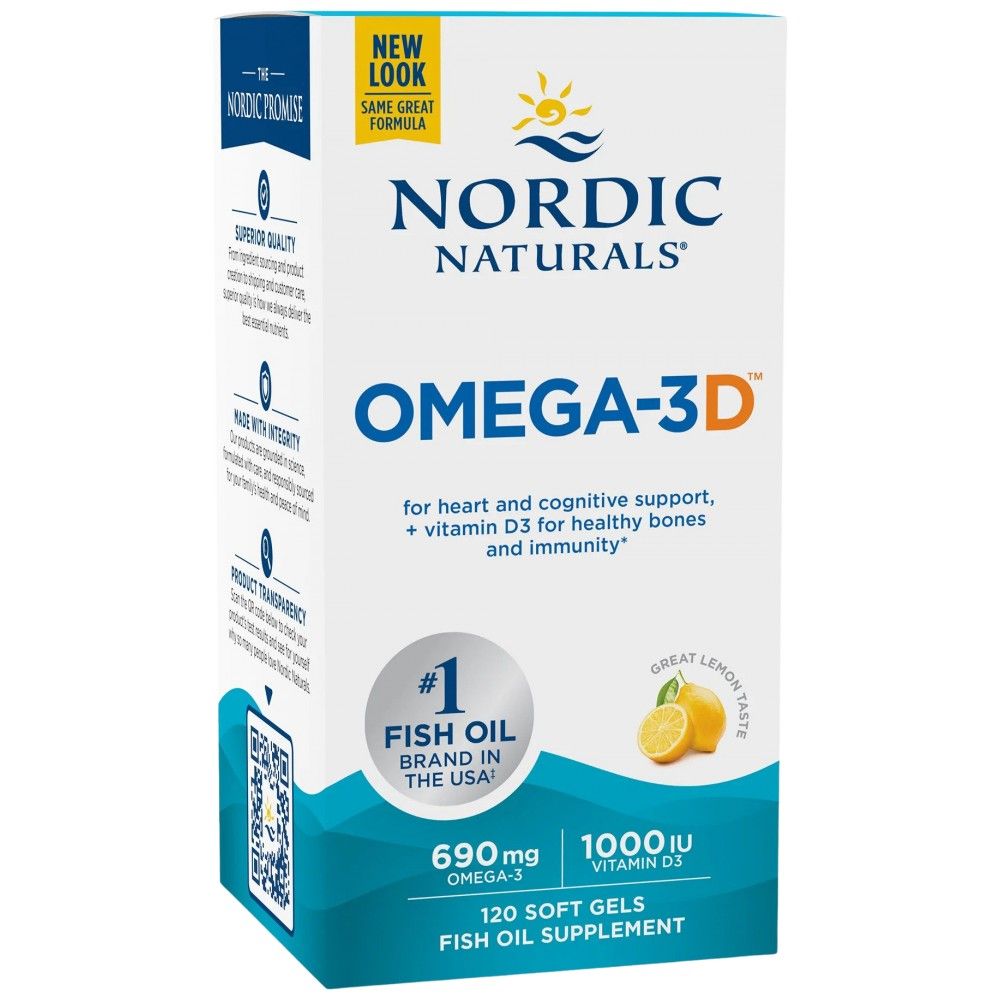 Omega-3D 690 mg - 120 capsule moi
