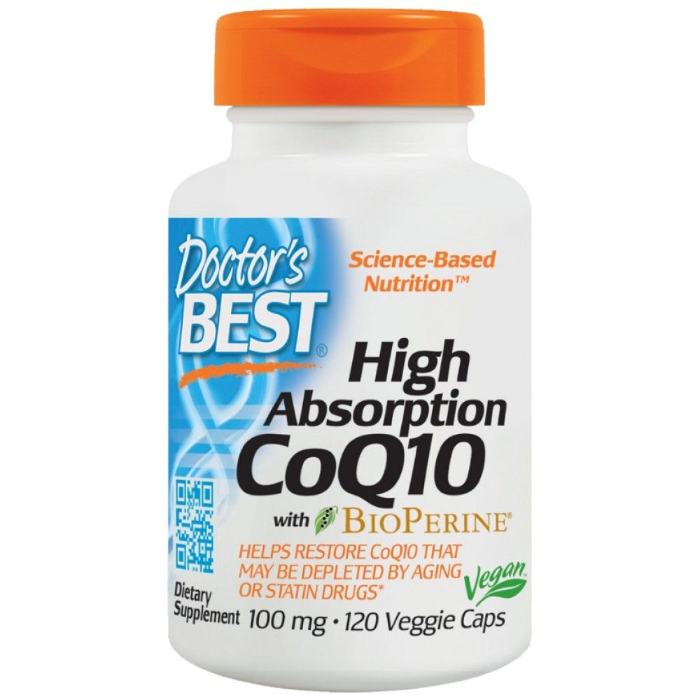 BEST CoQ10 cu Bioperine 100 mg - 120 capsule