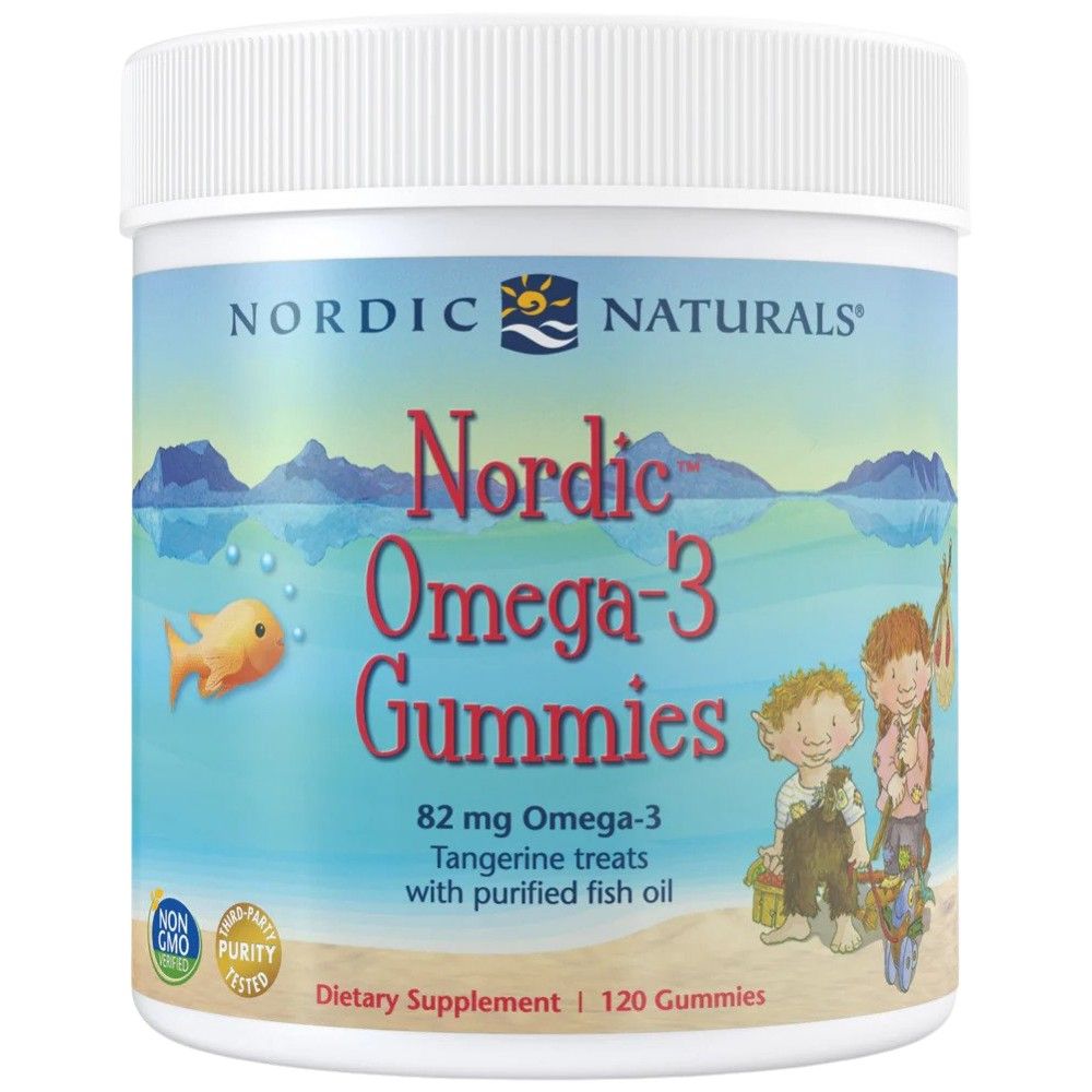 Gumii nordici Omega-3 82 mg - 120 gumii