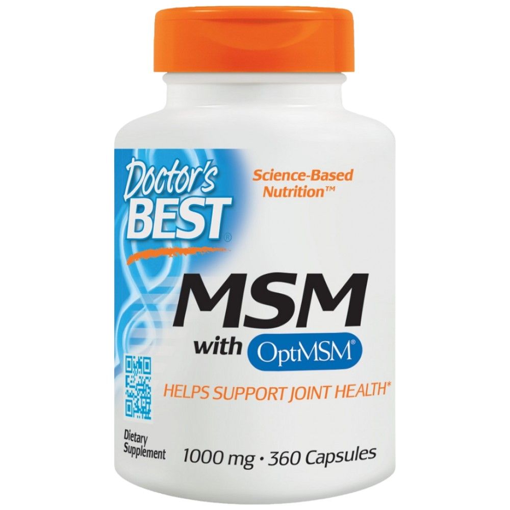 BEST MSM 1000 mg | Cu OptiMSM - 360 capsule