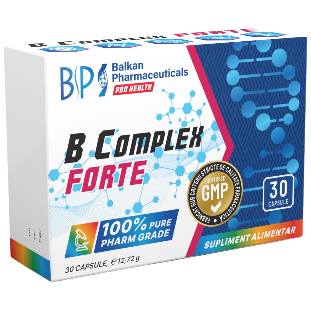 B-Complex BP Forte - 30 capsule