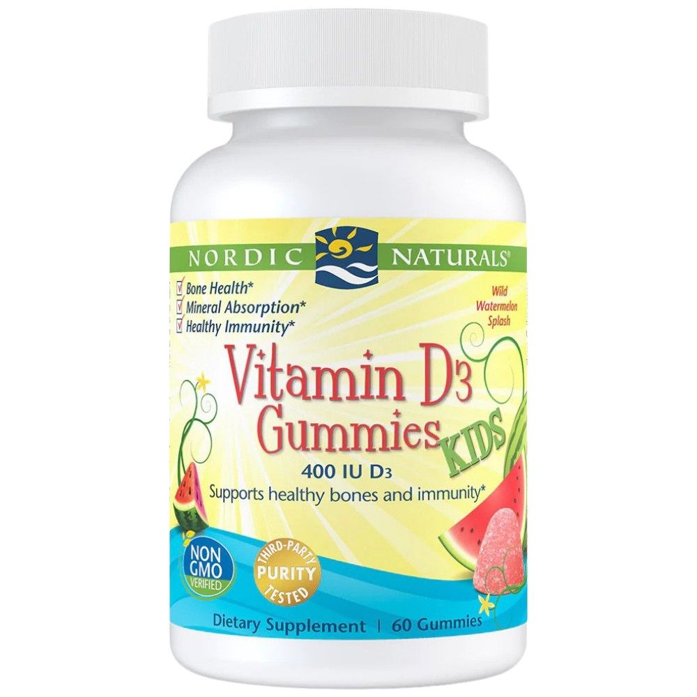 Vitamina D3 Gummies Kids 400 UI - 60 gumii