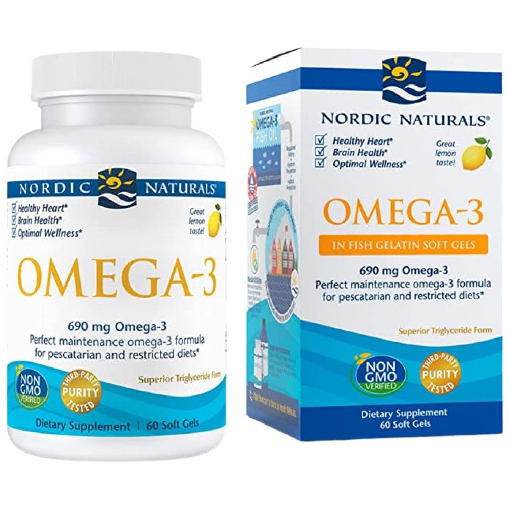 Omega-3 690 mg - 60 capsule moi
