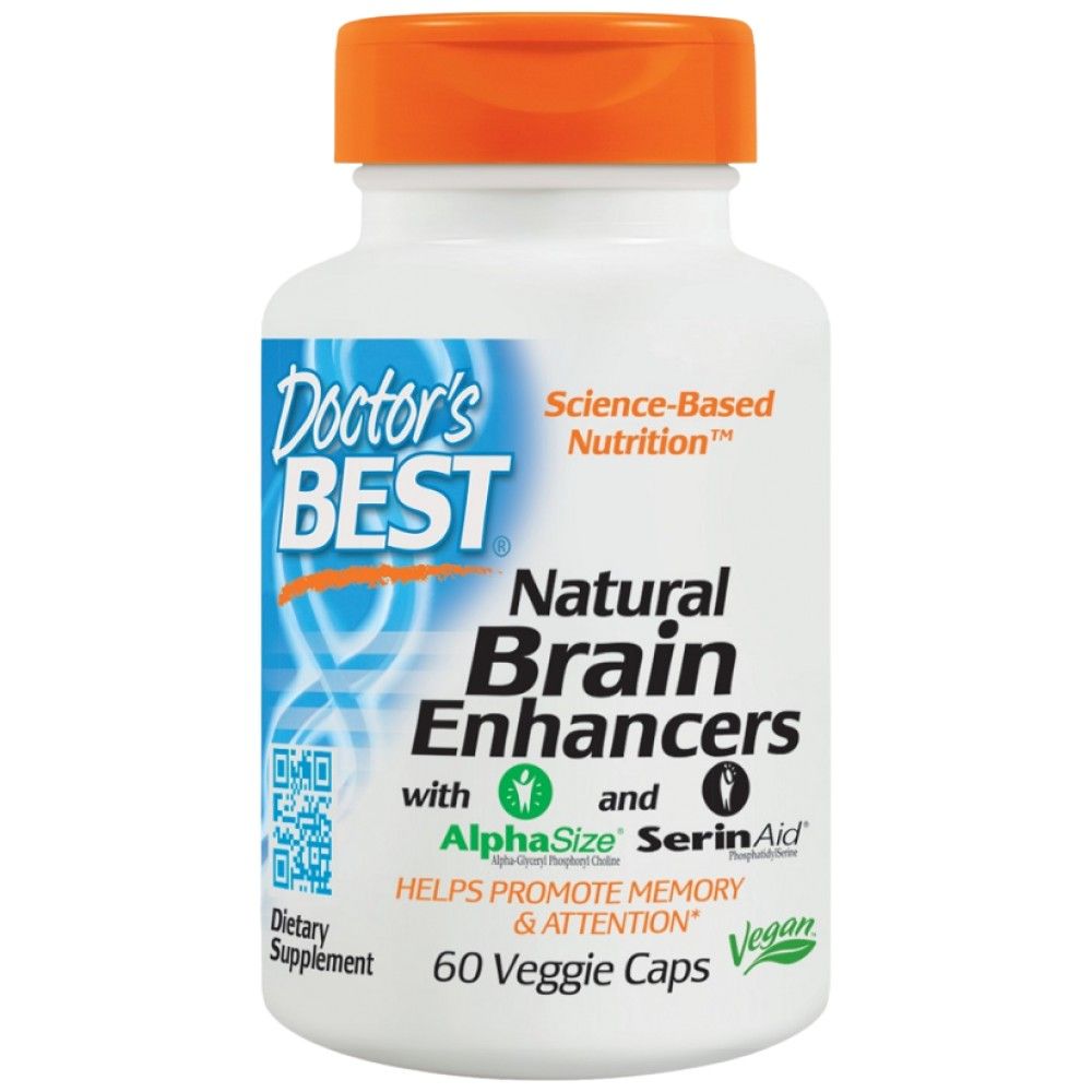 BEST Natural Brain Enhancers - 60 de capsule