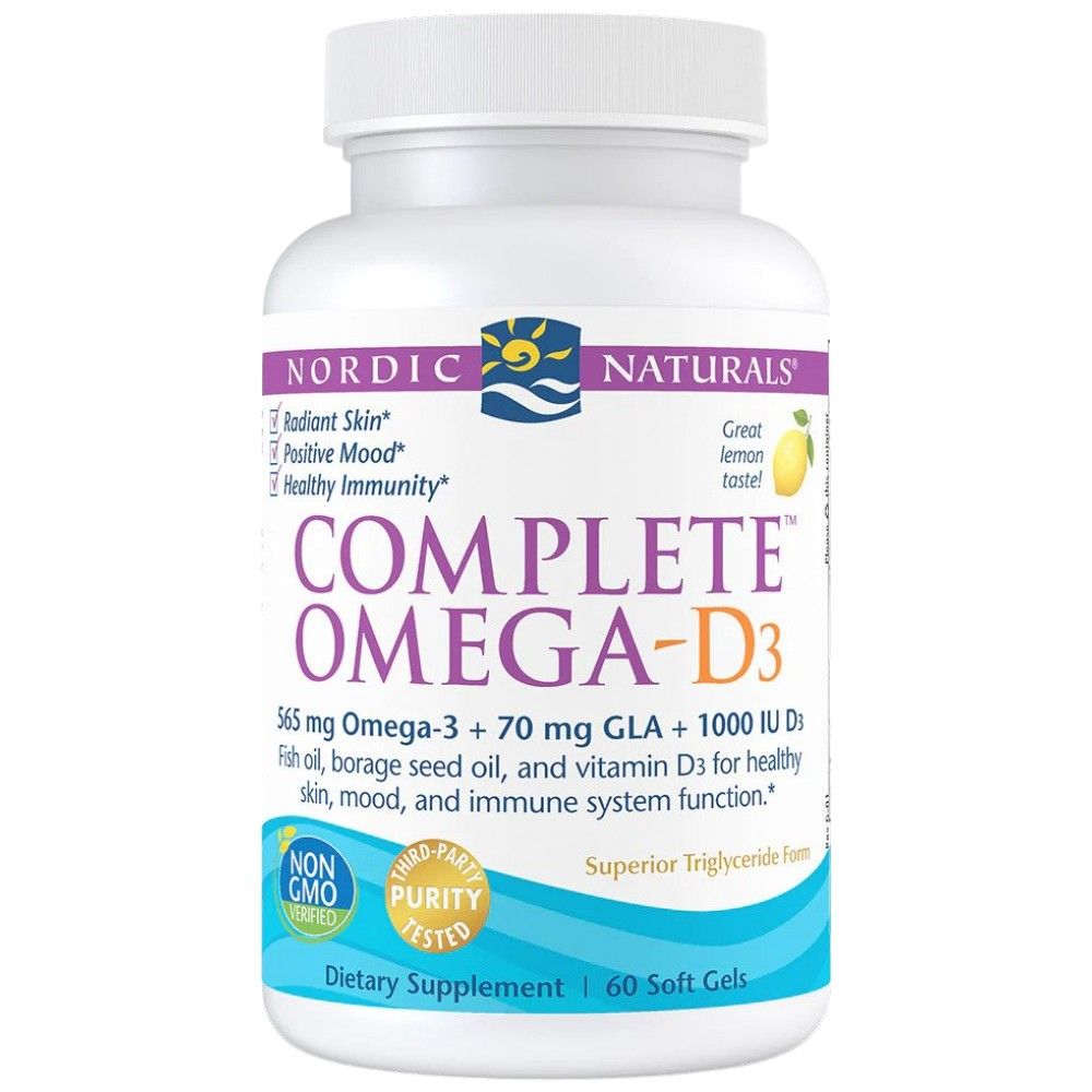 Complete Omega-D3 565 mg - 60 capsule de gel