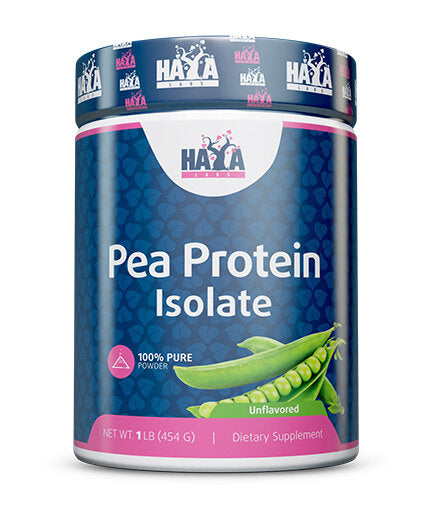 100% izolat proteic din mazăre integral / fără arome - 0,454 kg
