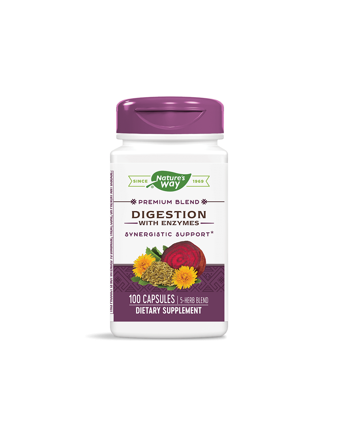 Digestie cu Enzime 450 mg - 100 capsule