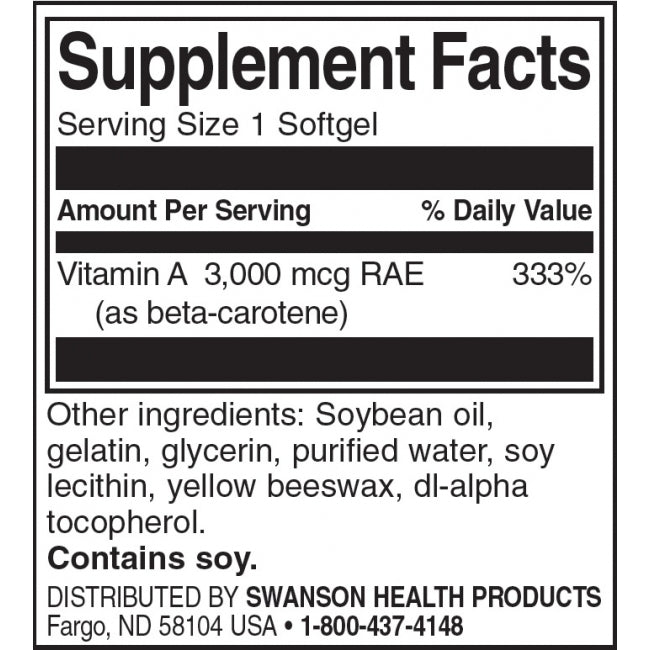 Beta-Caroten 10.000 UI - 100 capsule de gel