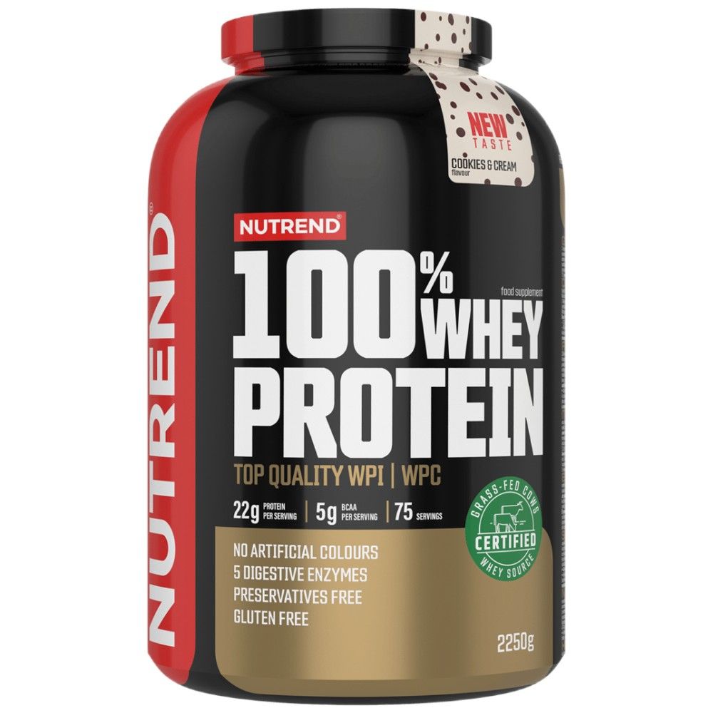100% proteine din zer - 2250 grame