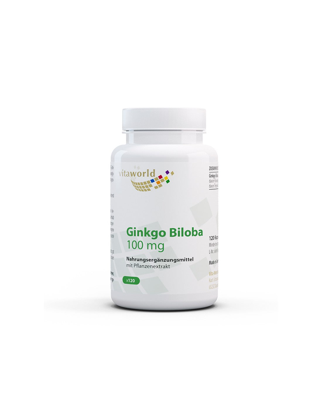 Memorie si concentrare - Ginkgo Biloba, 100 mg x 120 capsule
