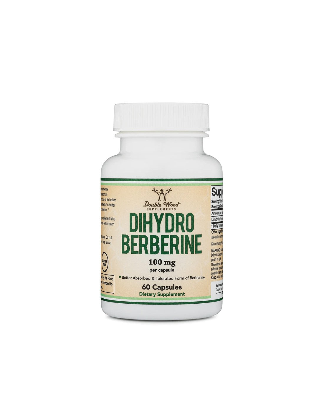 Dihidroberberina - diabet zaharat si colesterol ridicat, 100 mg, 60 capsule