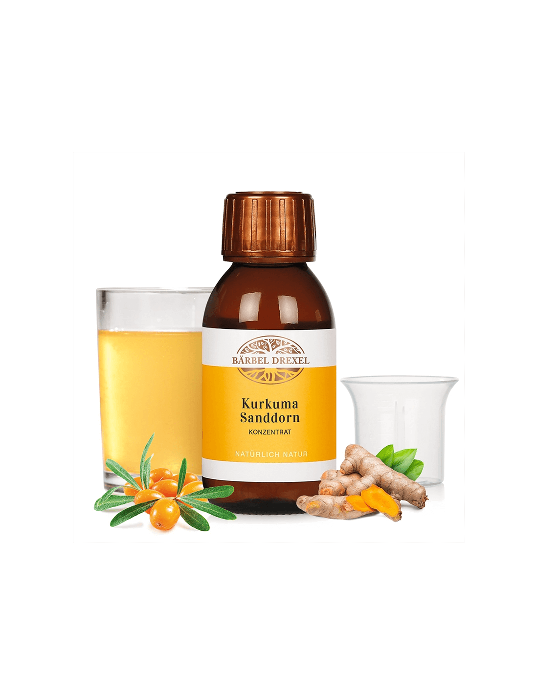 Turmeric cu catina si vitamina C - Imunitate puternica si piele frumoasa, 100 ml, concentrat