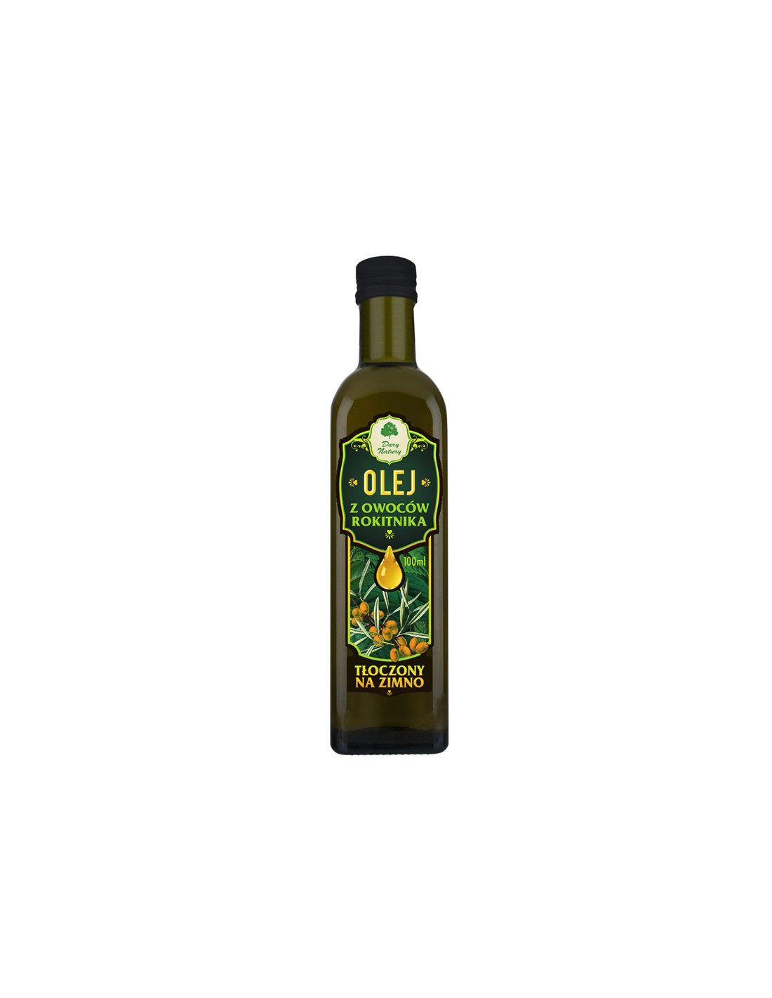 Păr și piele - Ulei de cătină (cătină), 100 ml Dary Natury