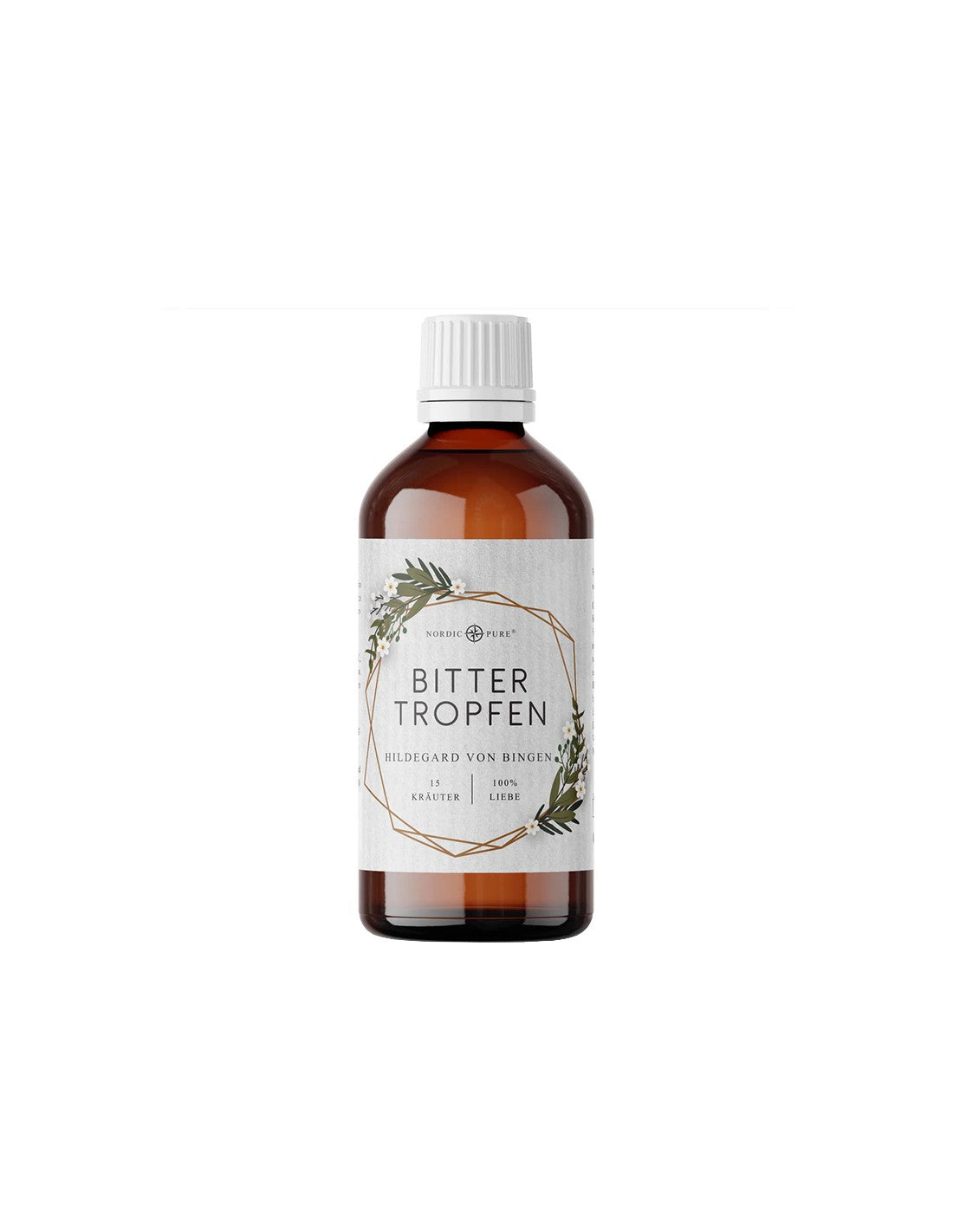 Bitter din plante - Picături după metoda Hildegard von Bingen, 100 ml