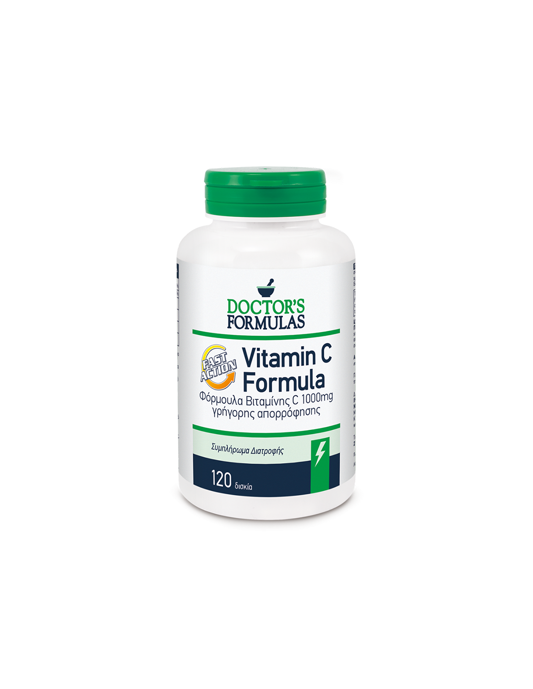 Vitamina C 1000 mg (absorbtie rapida), 120 comprimate Doctor's Formulas