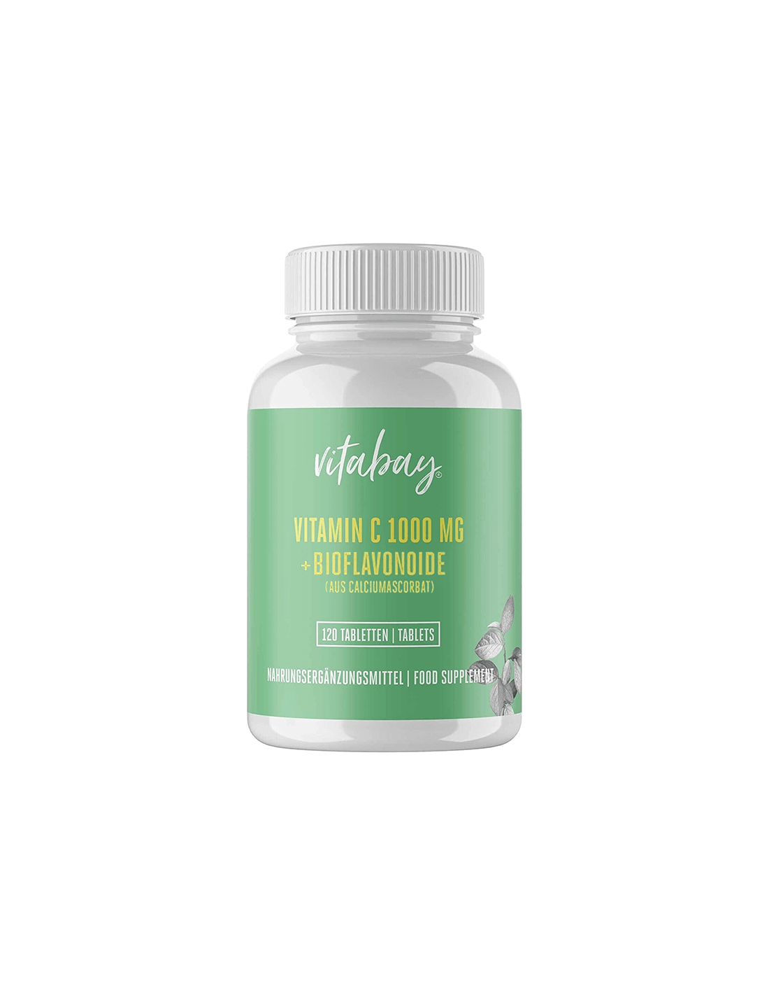 Imunitate puternică, oase și dinți sănătoși - Vitamina C 1000 mg + Bioflavonoide, 120 tablete