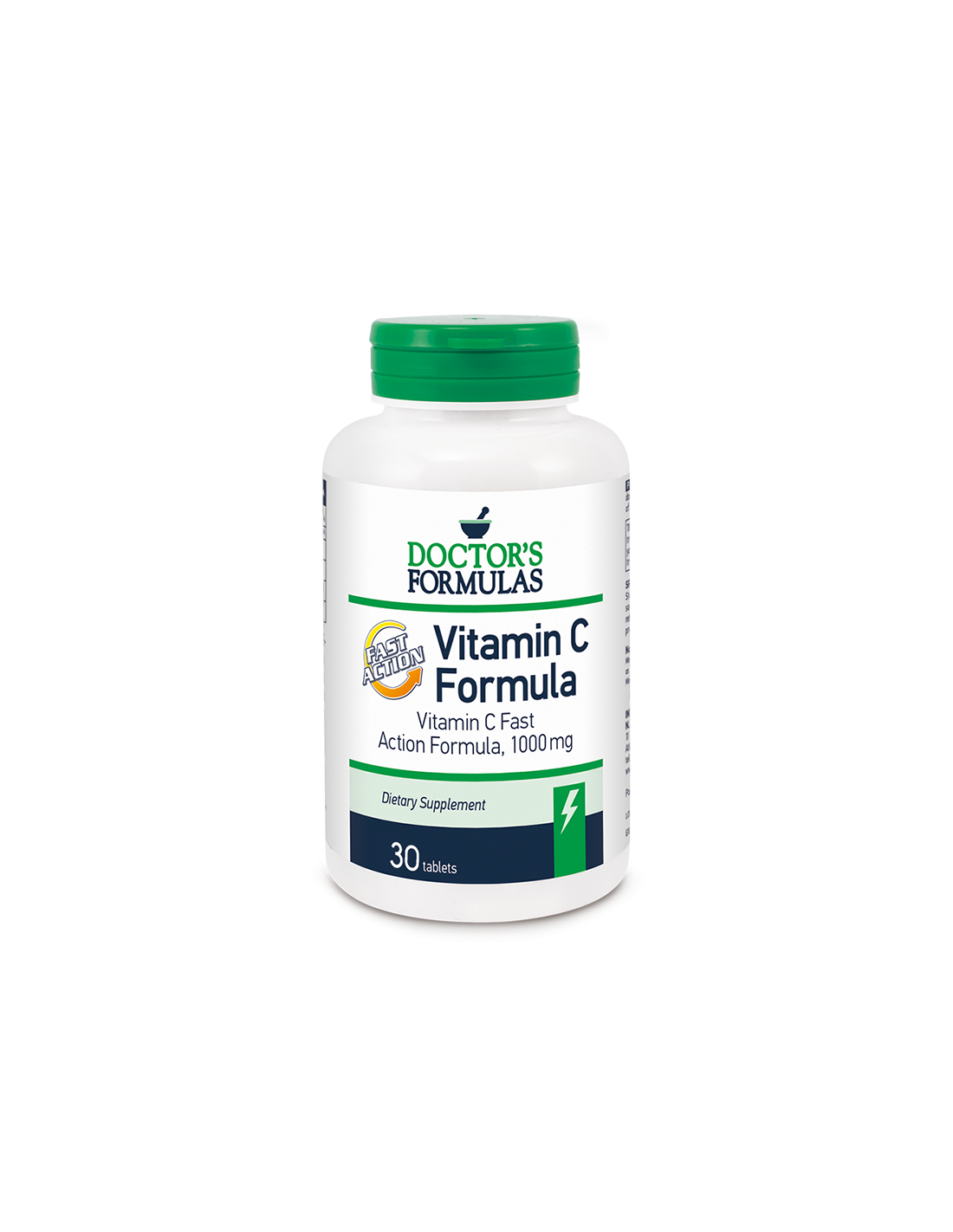 Vitamina C (cu absorbtie rapida) - 1000 mg, 30 tablete Doctor's Formulas