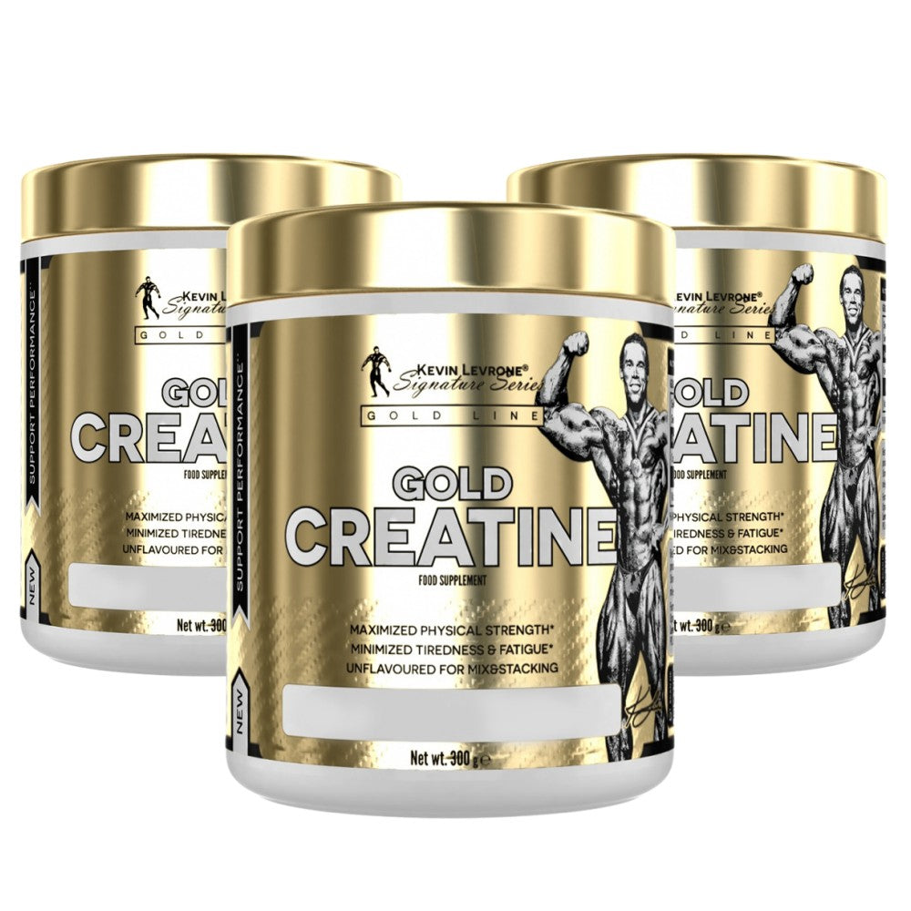 Kevin Levrone - Pudră monohidrat de creatină Gold Series - 300 gr 2 + 1 gratuit