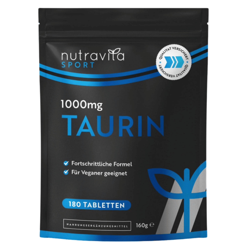 Taurină 1000 mg /180 comprimate, 90 de zile /