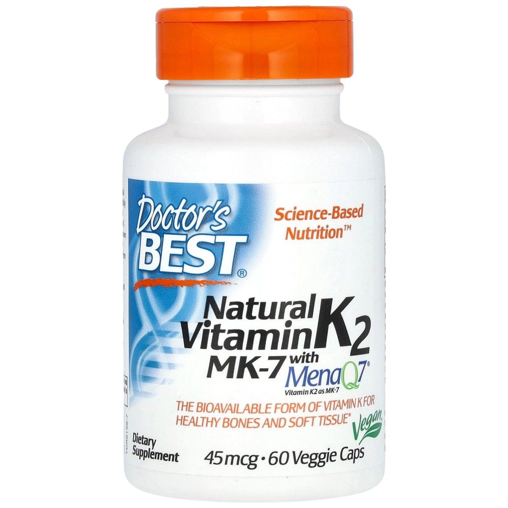 BEST Natural Vitamina K2 MK-7 45 mcg - 60 capsule