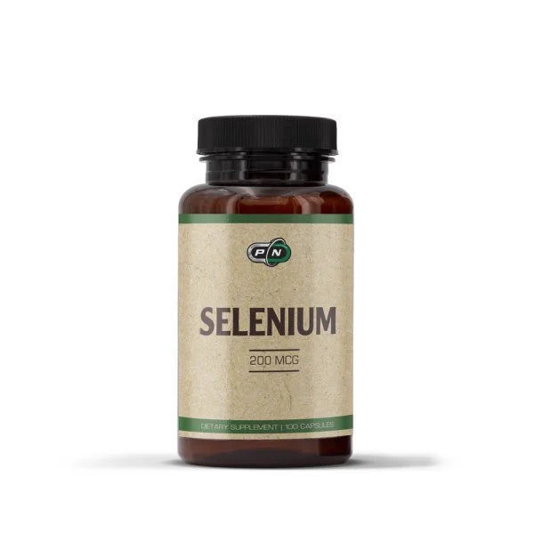 Pure Nutrition - SELENIUM 200 mcg - 100 Vegetable Capsules - Nutra Best Europe