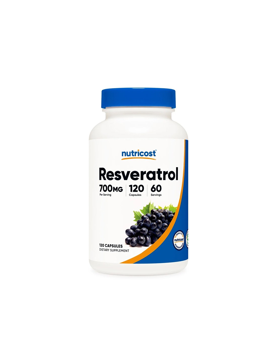 În sprijinul inimii și vaselor de sânge - Resveratrol, 120 capsule