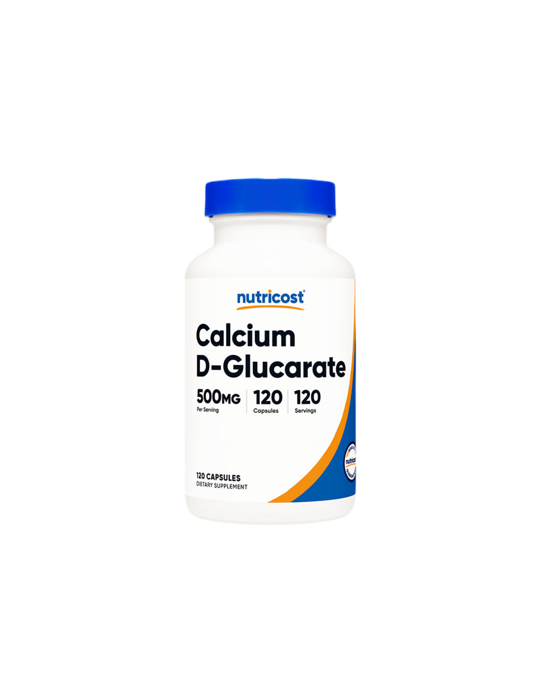 Detoxifiere si echilibru hormonal - D-Glucarat de Calciu, 120 capsule Nutricost
