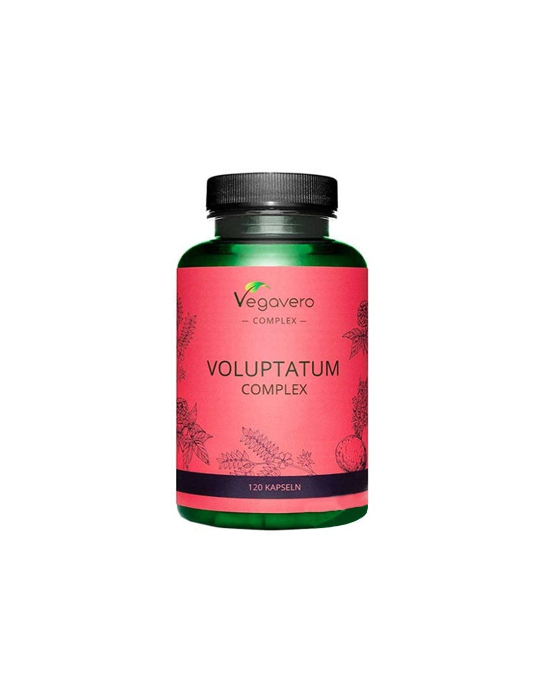 Afrodisiac pe bază de plante (cu maca, tribulus terrestris și ginseng asiatic), 120 capsule