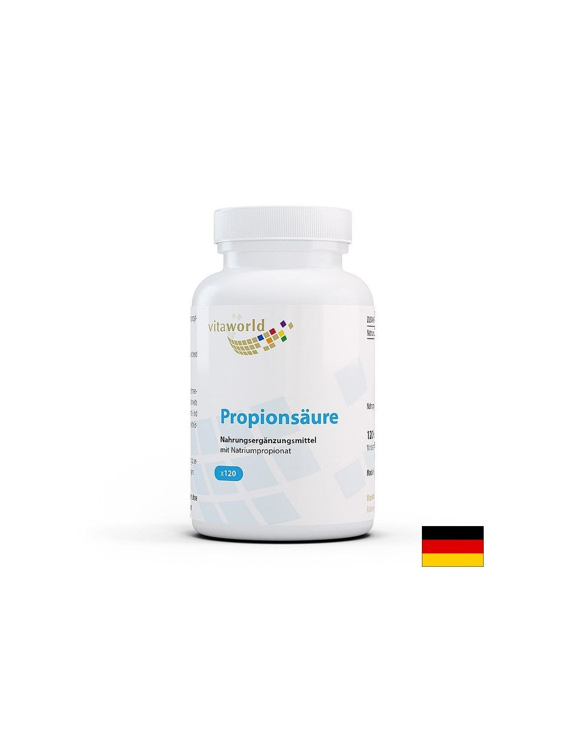 Funcția digestivă și intestinală - Acid propionic (propionat de sodiu), 120 capsule