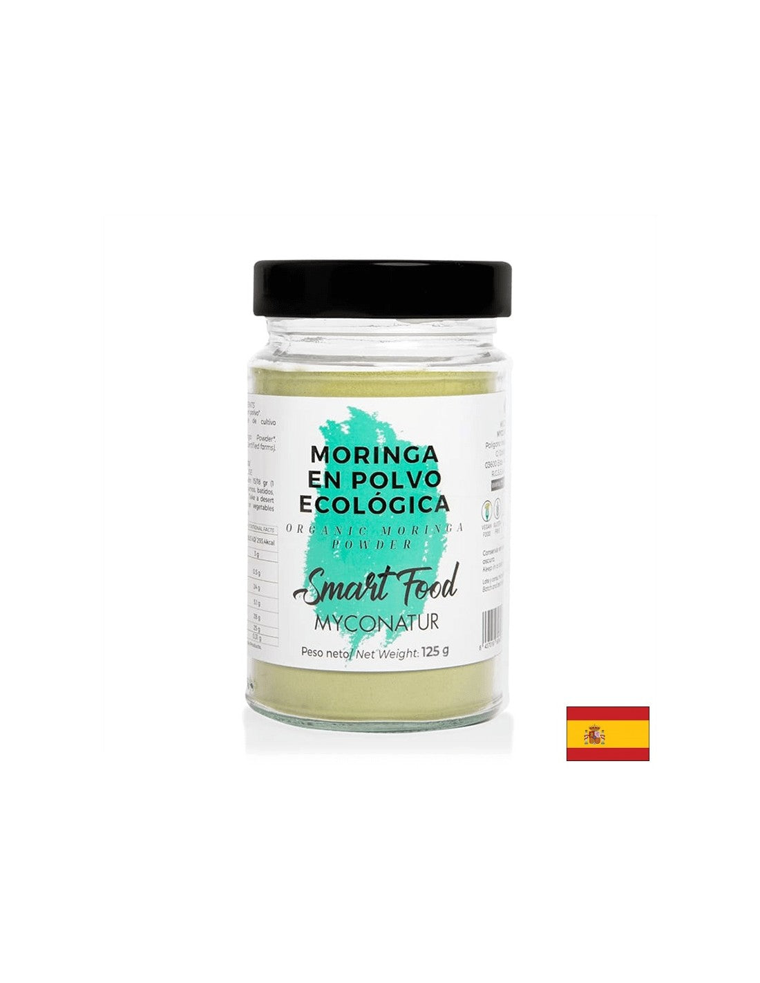 Antioxidant - Moringa, BIO, 125 g pulbere