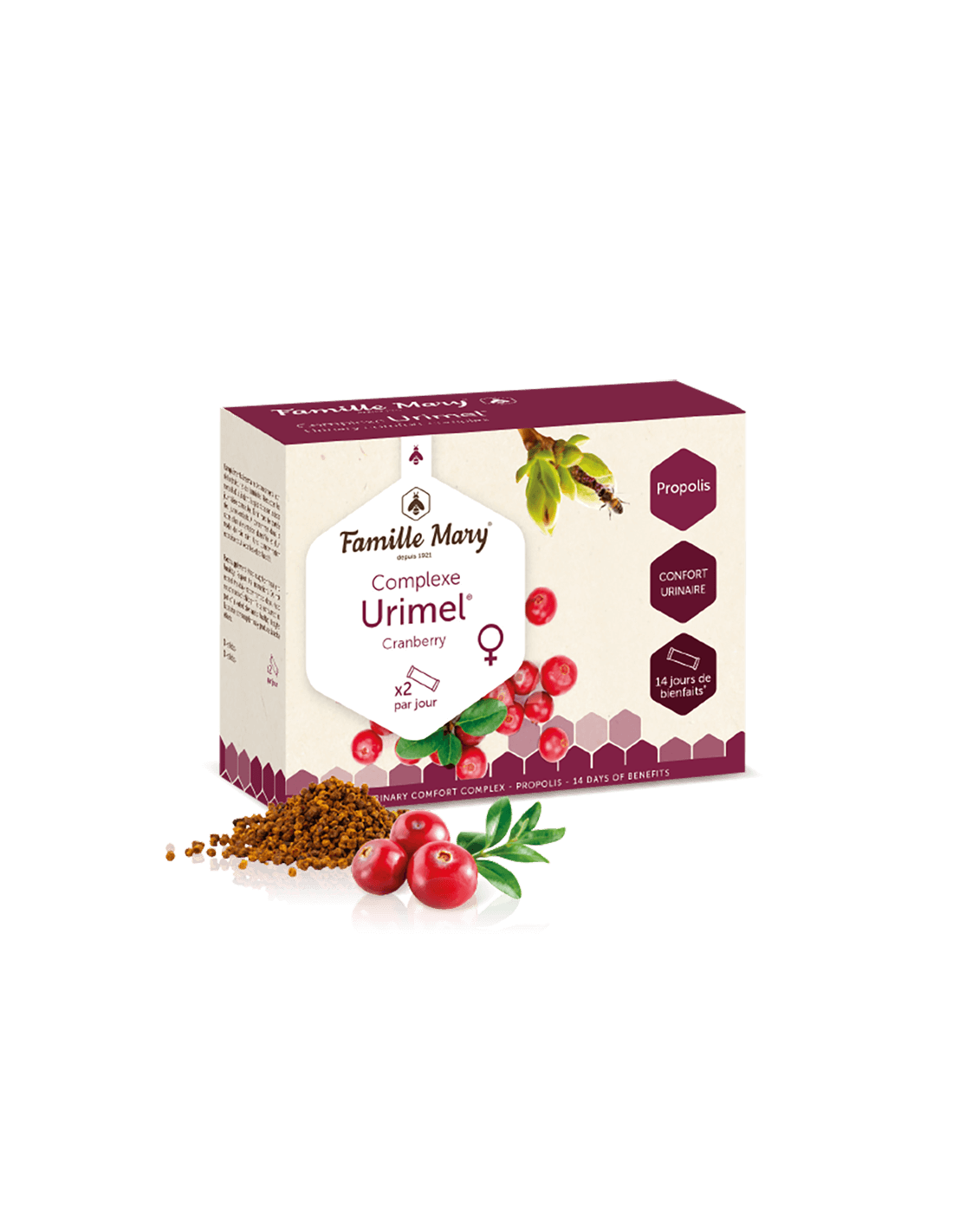 Urinary Comfort Complex cu Merisor si Propolis, 14 doze