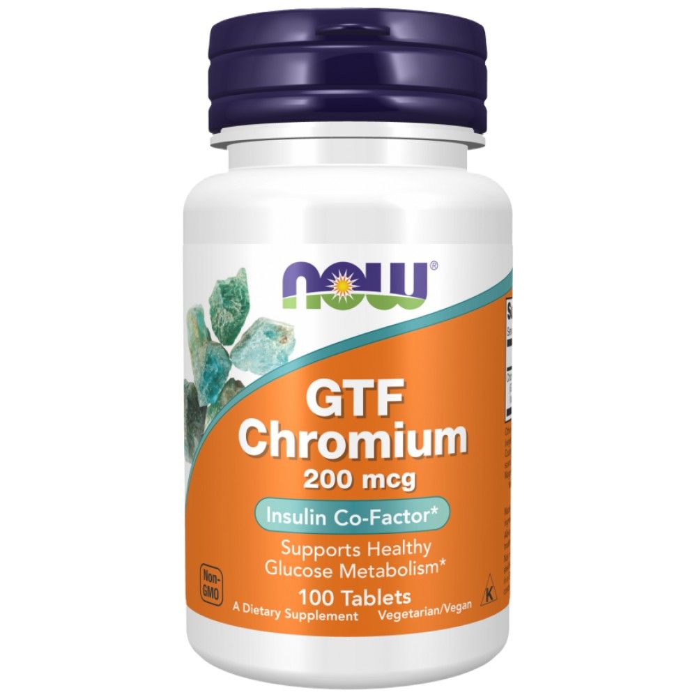 GTF Chromium 200 mcg - 100 tablete