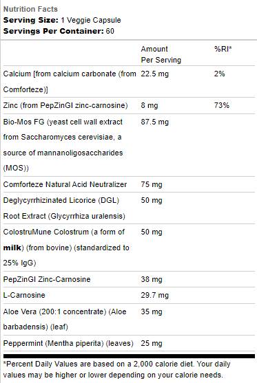 Elemente esențiale pentru apărarea stomacului | Cu PepZinGI și Comforteze 60 de capsule