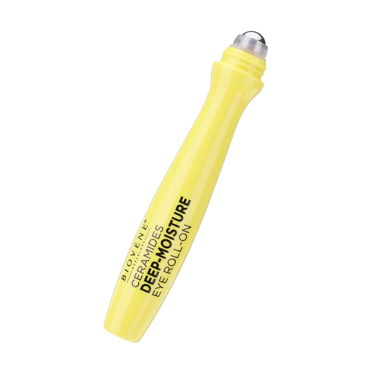Roller hidratant pentru conturul ochilor cu ceramide cu acid hialuronic 15 ml