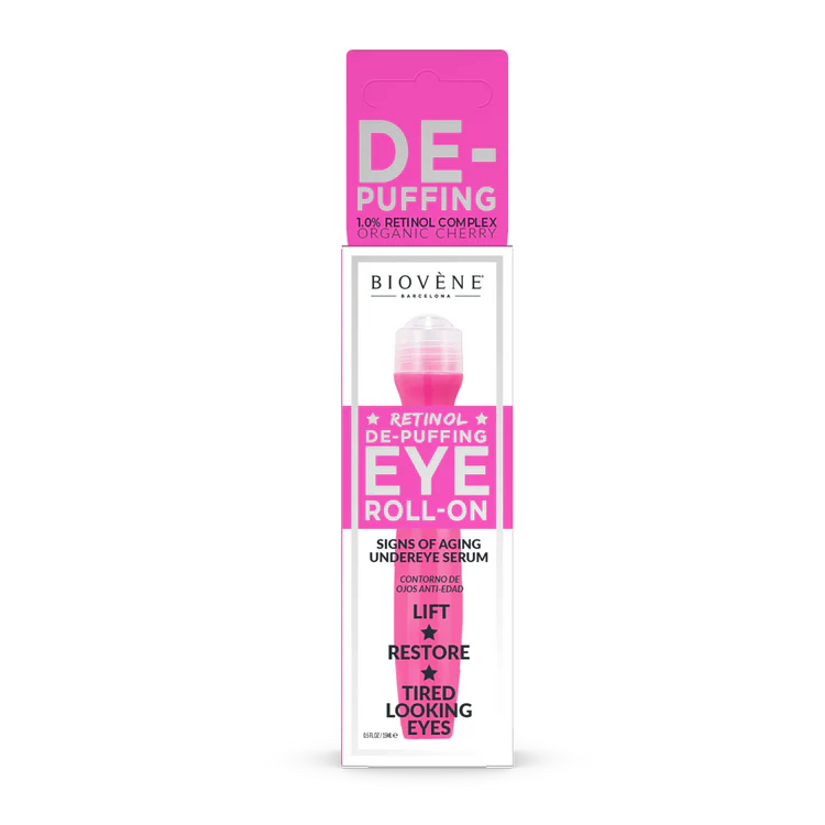 Roller de ochi cu retinol cu cireșe pentru a reduce umflarea 15 ml