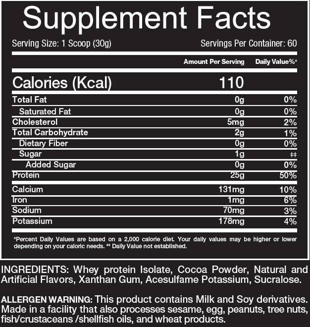 Zer Premium Iso 1000 de grame
