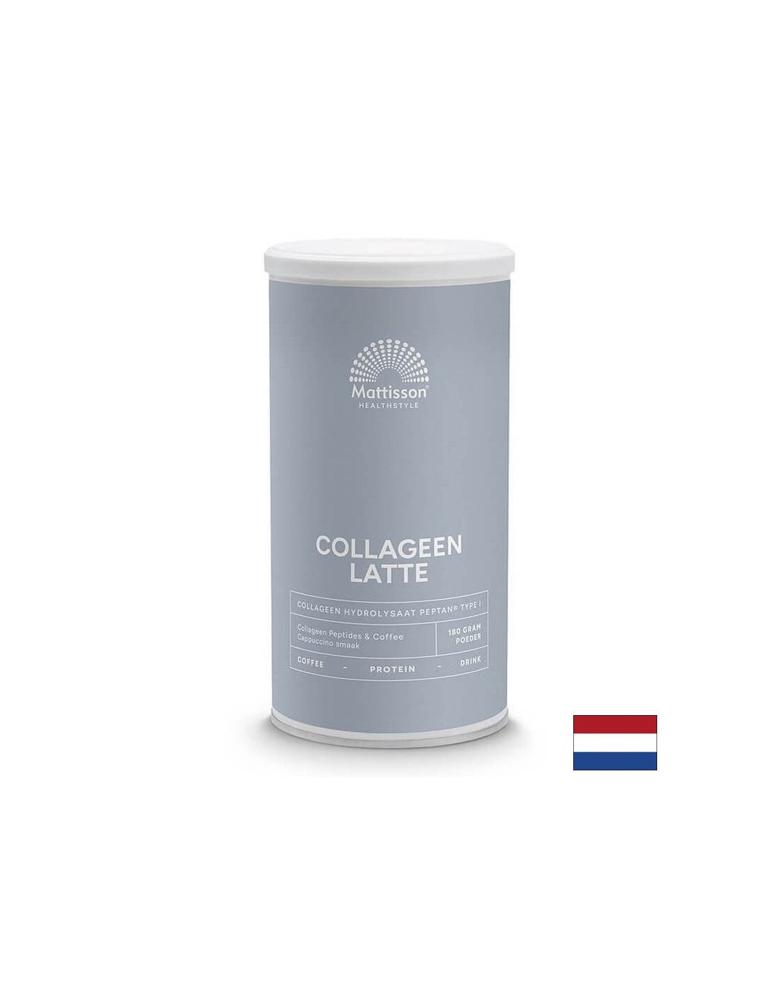 Collagen Latte - băutură instant cu aromă de cappuccino, 180 g pudră