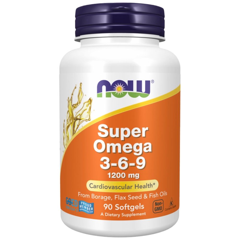 Super Omega 3-6-9 1200 mg-90 capsule de gel