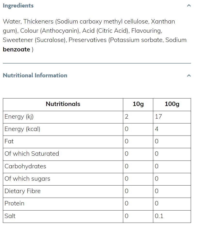 Sirop Skinny | Afine - 425 ml